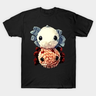 Two axolotls who love each other T-Shirt